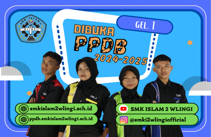 PENERIMAAN PESERTA DIDIK BARU GEL. 1 TA 2024-2025